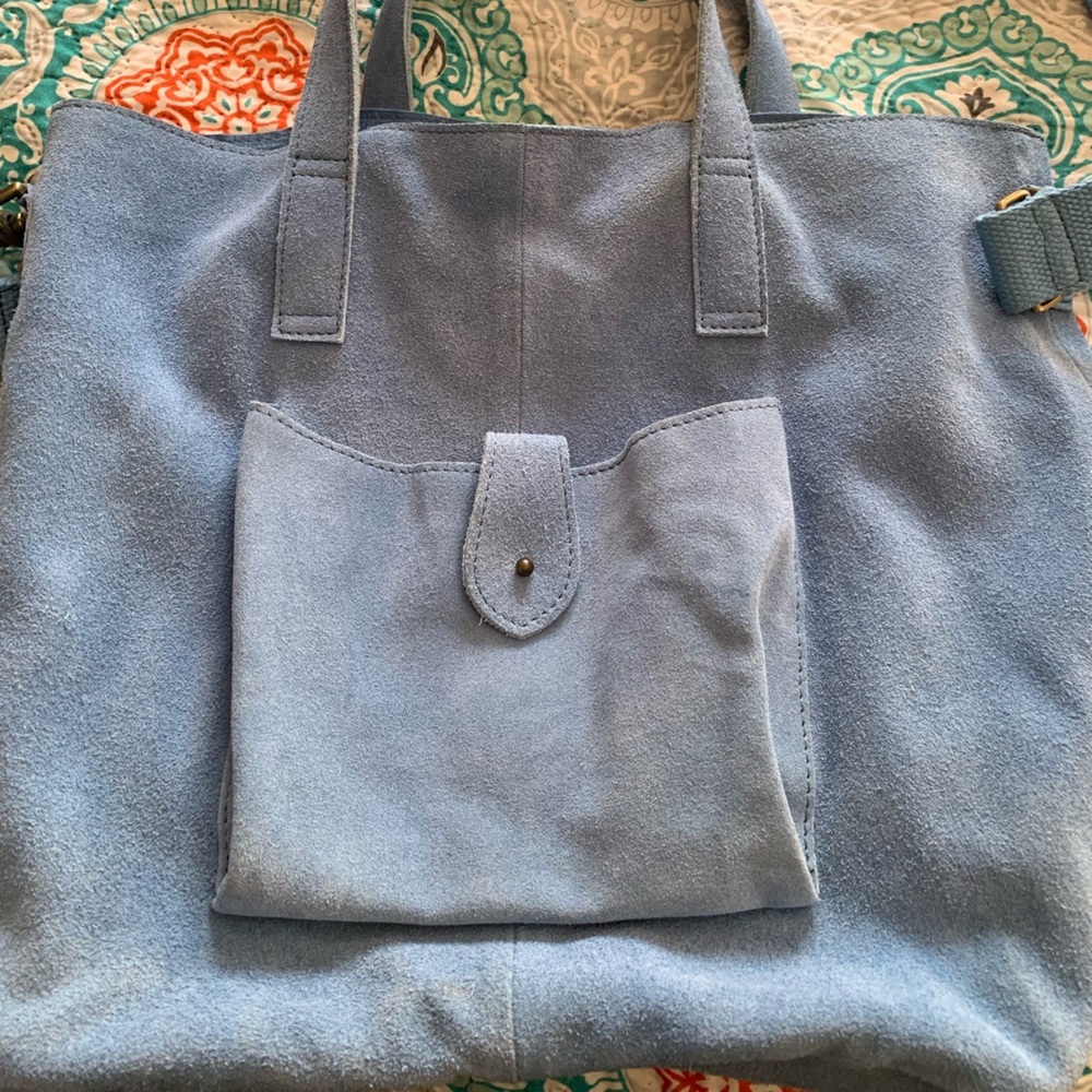 Free People bag in Light blue/ ocean blue